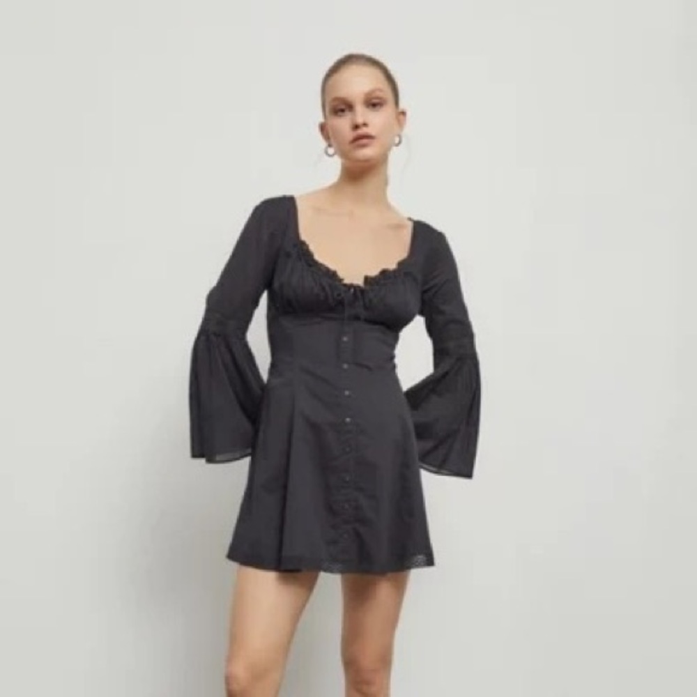 Long Sleeve Black Urban Outfitters Dress